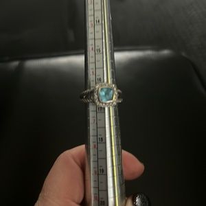 David Yurman aquamarine ring